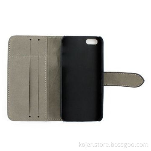 New Leather Mobile Phone Cases for iPhone 5, with Magnetic Flap, OEM Orders are Welcome